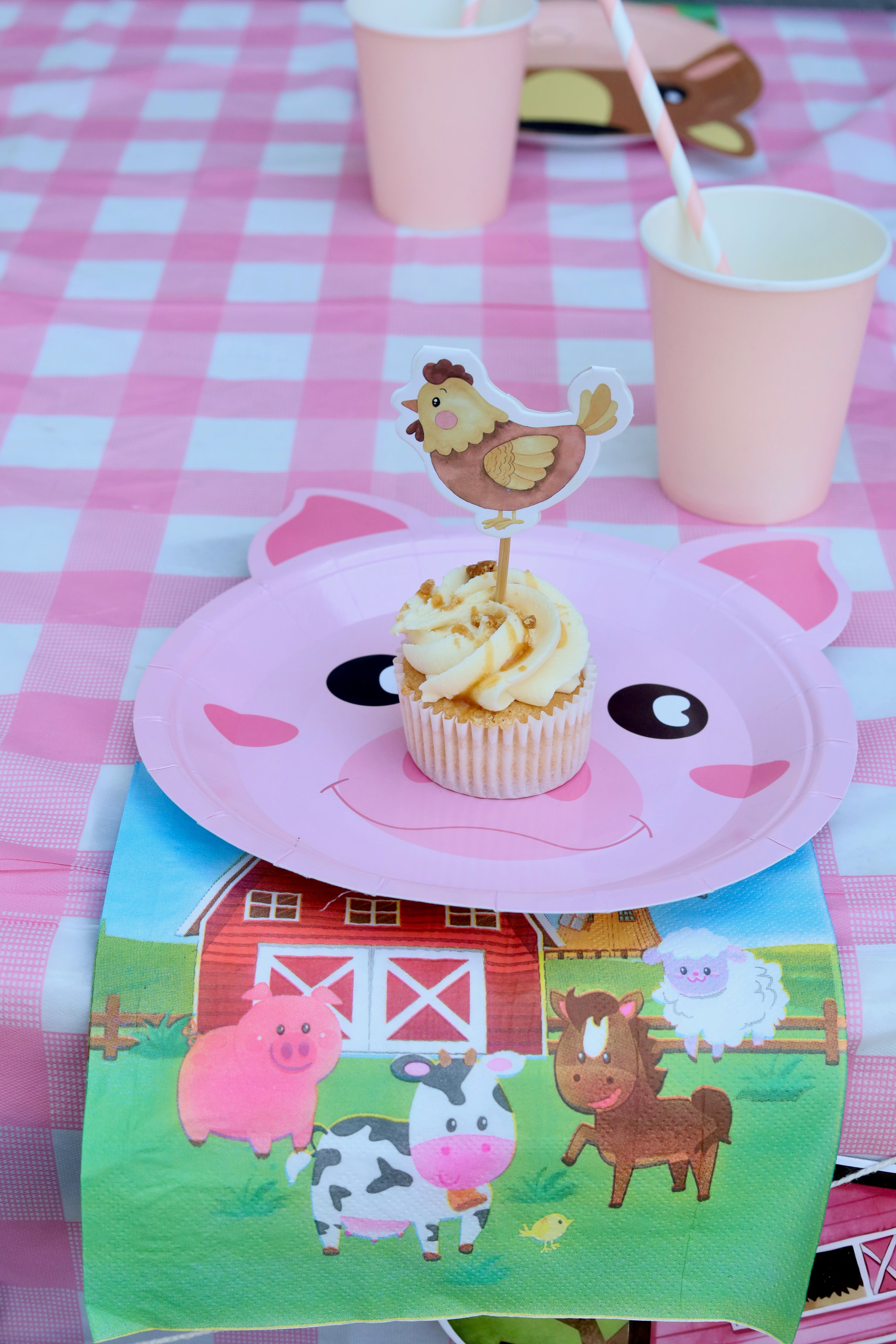 Farm-Themed Cake Toppers