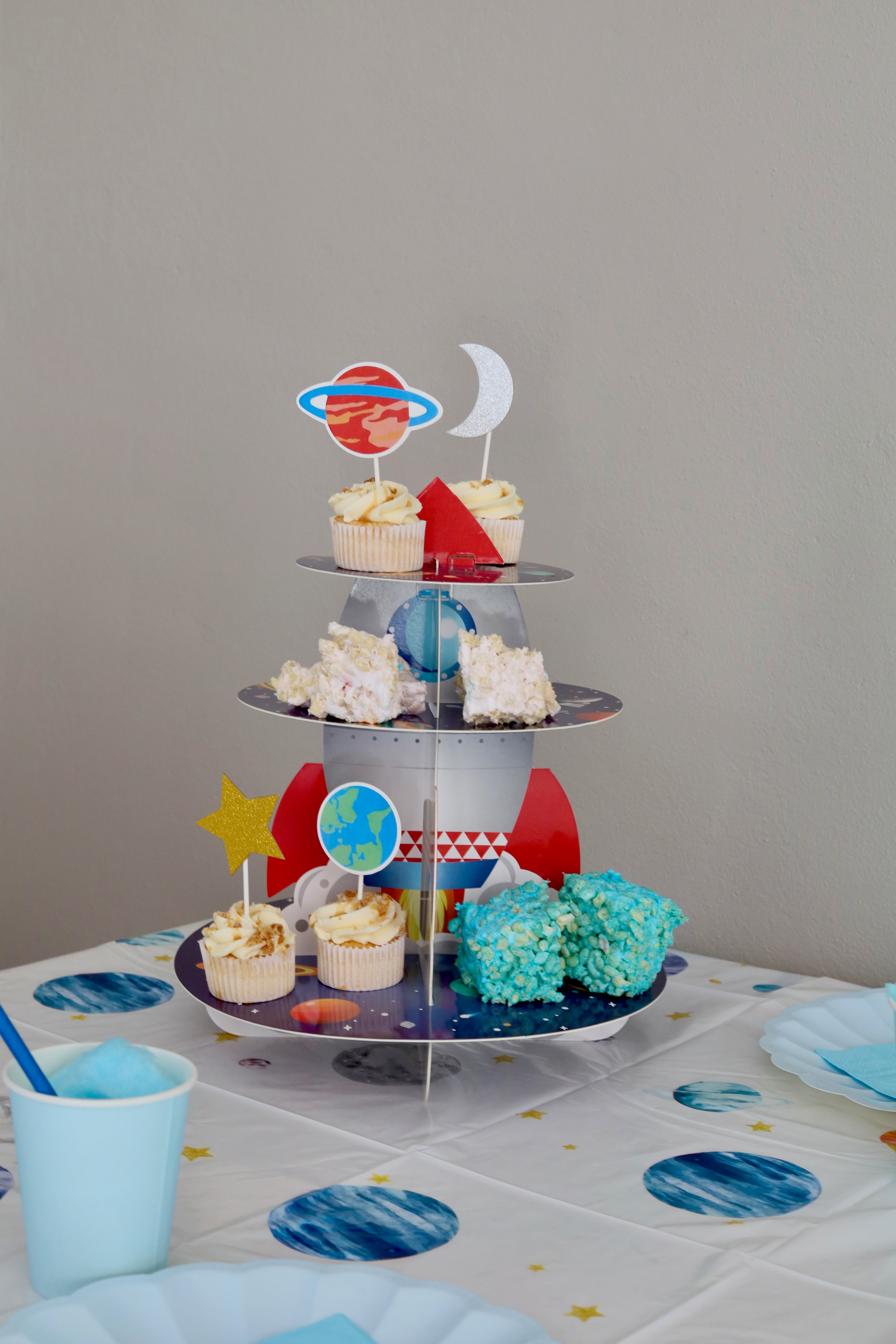 Astronaut Cake toppers