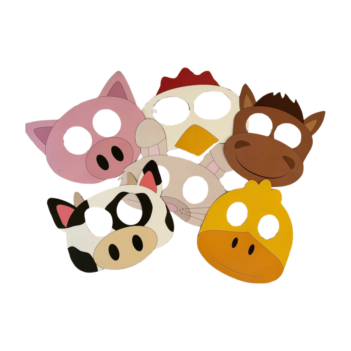 Farm Animal Kids Face Masks