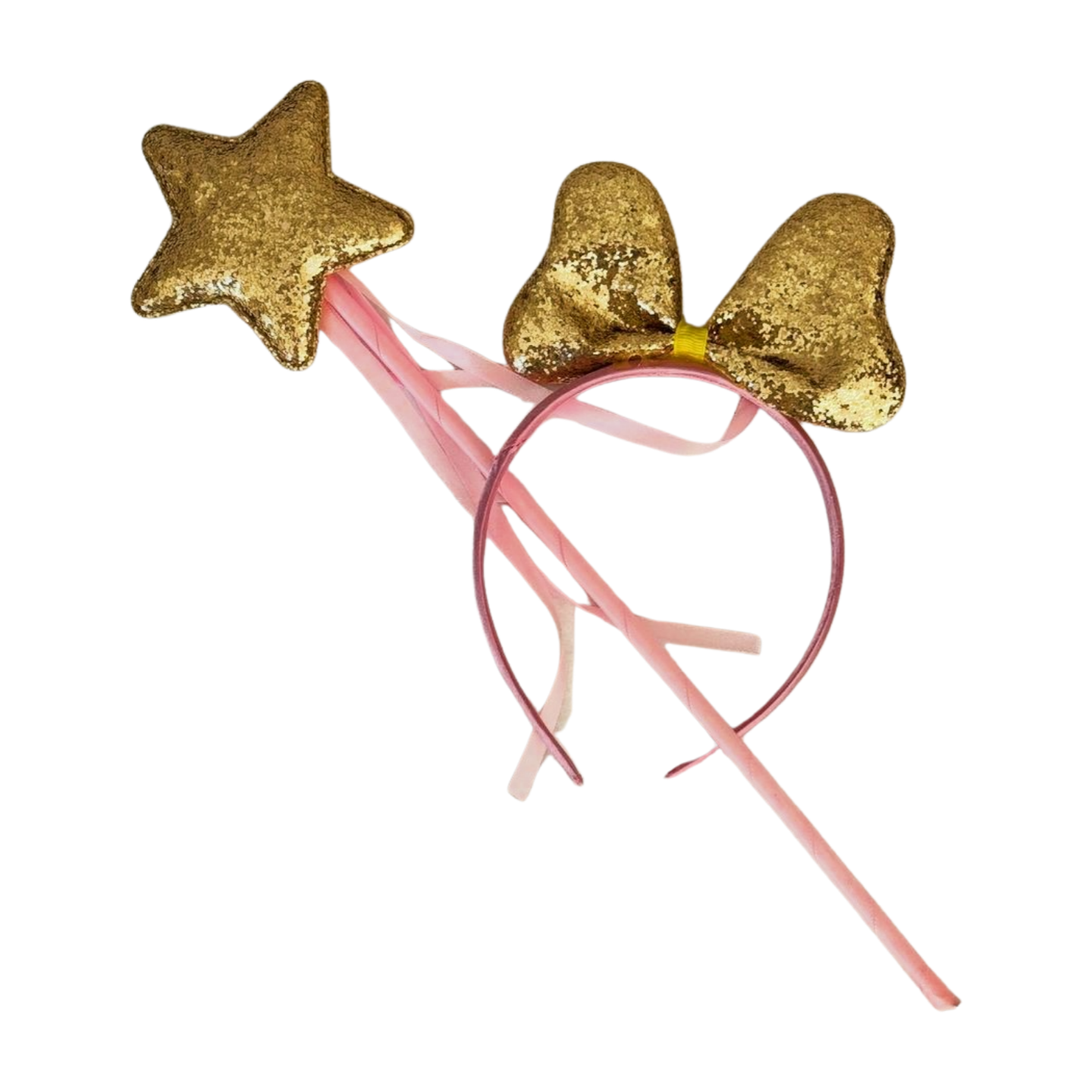 Princess Sparkly Wand & Bow